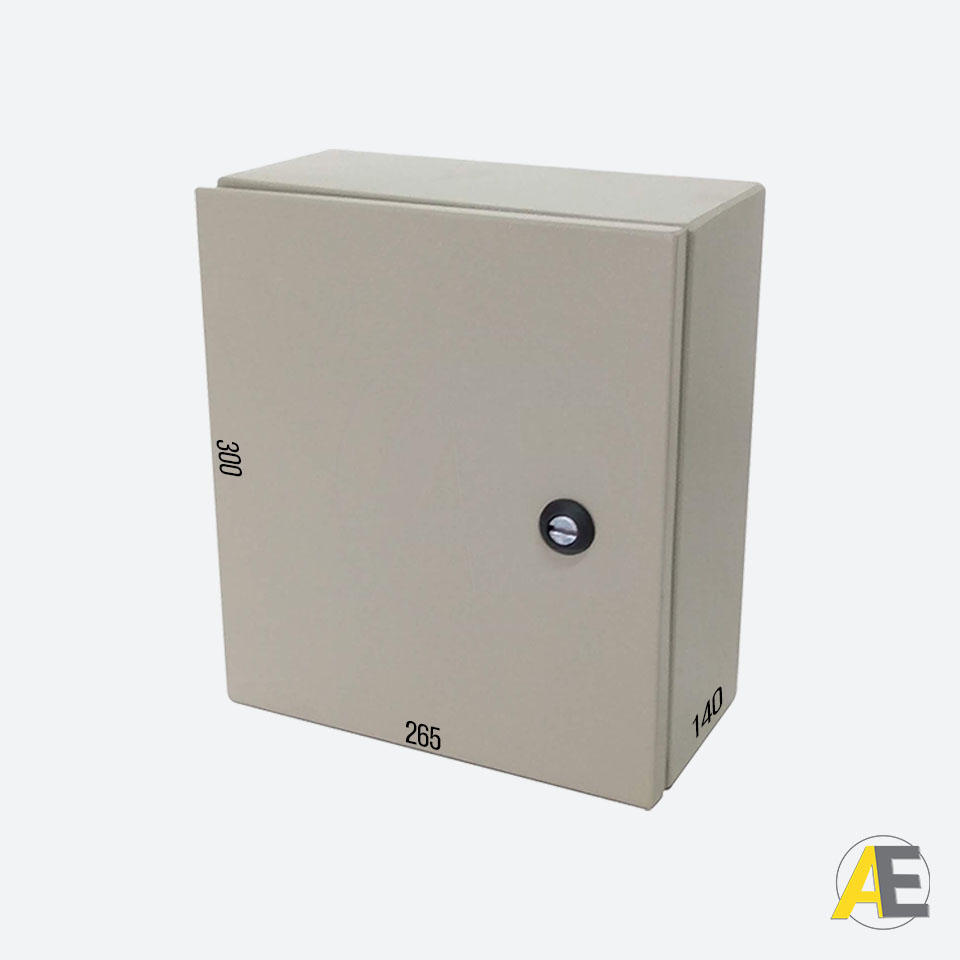 Quadro De Comando / Painel Elétrico 300x265x140mm - AE Cód. 500283
