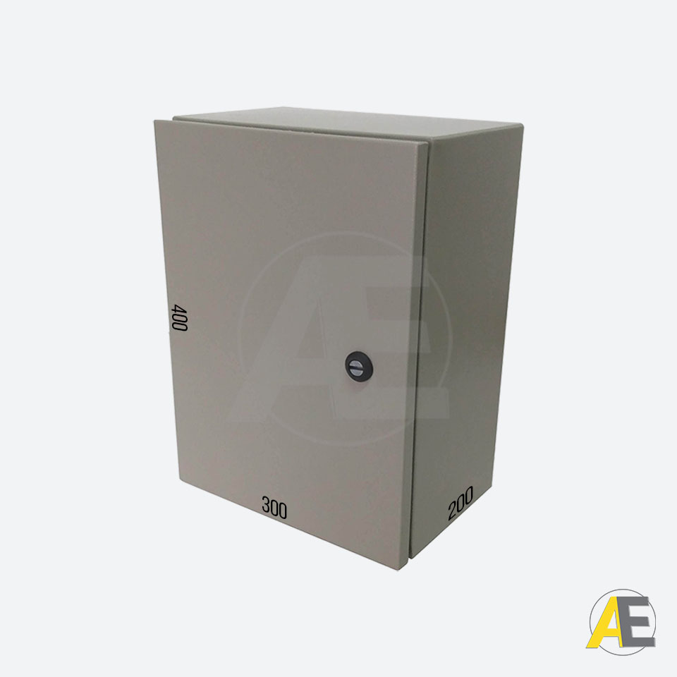 Quadro De Comando / Painel Elétrico 400x300x200mm - AE Cód. 500101